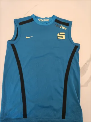 Camiseta Nike Five sin mangas hombre Reversible