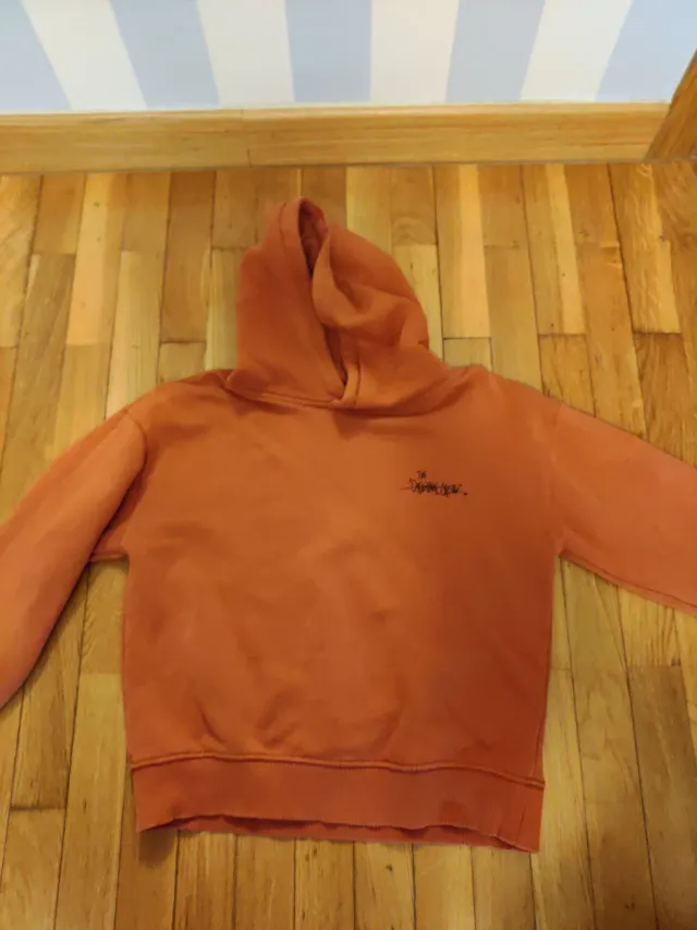 Sudadera infantil naranja