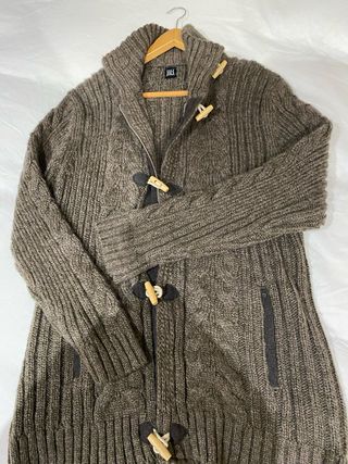 Chaquetón de punto Pedro del Hierro Marrón