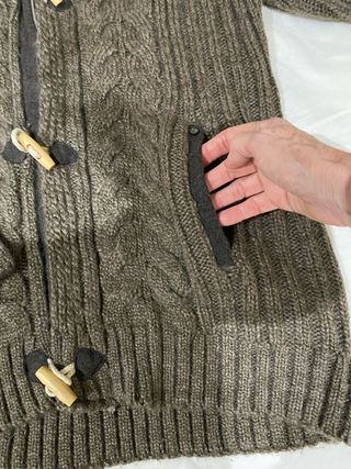 Chaquetón de punto Pedro del Hierro Marrón