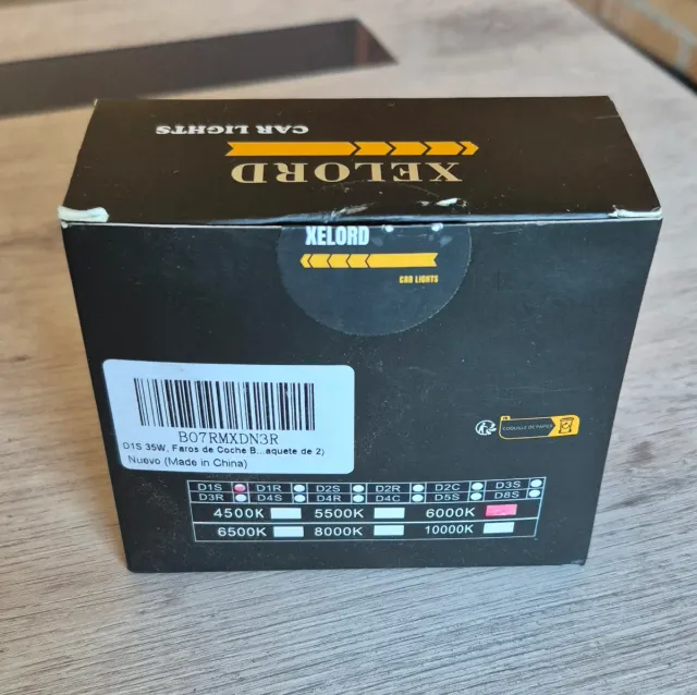 Bombillas Xenón HID XELORD D3S