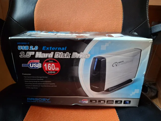 Disco Duro Externo 160GB USB 2.0 Argosy