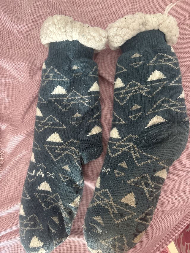 Calcetines de estar por casa con borreguito