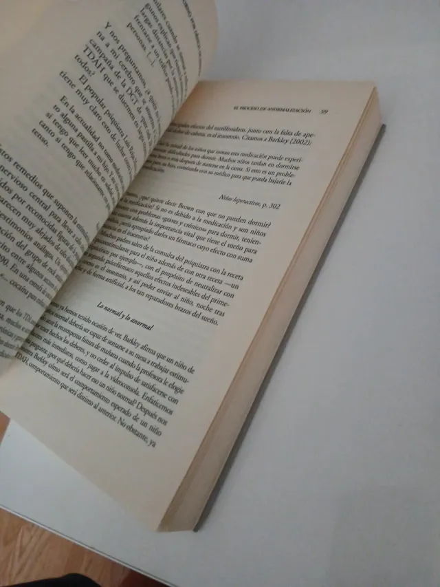 Volviendo a la normalidad. La invención del TDA...