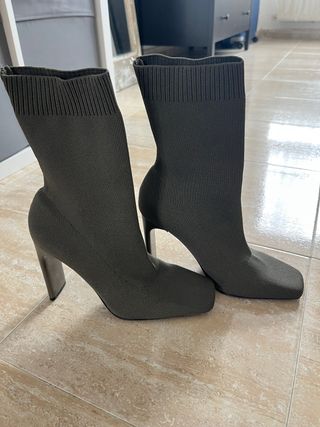 Botines tacón Zara
