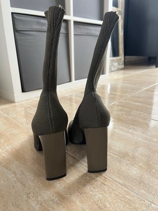 Botines tacón Zara