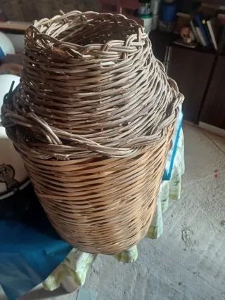 Cesto vimini e canne