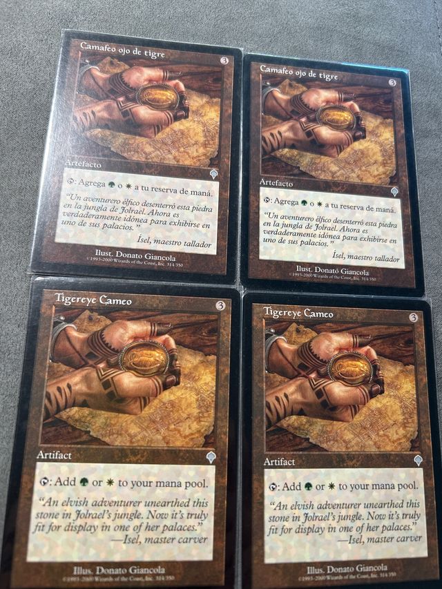 4x Tigereye Cameo - Cartas Magic The Gathering