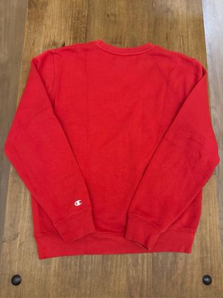 Sudadera Champion Vintage Roja Talla S