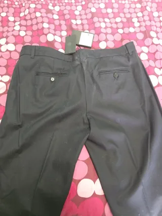Pantalón Massimo Dutti Negro Talla 44