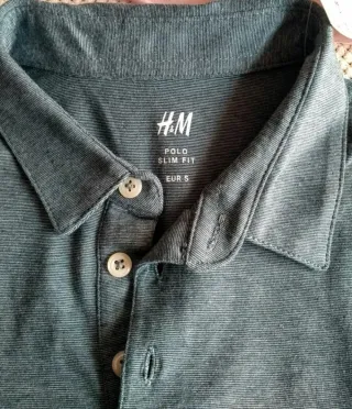 Polo H&M Slim Fit Talla S