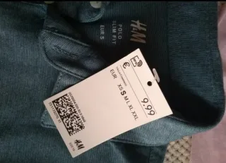 Polo H&M Slim Fit Talla S