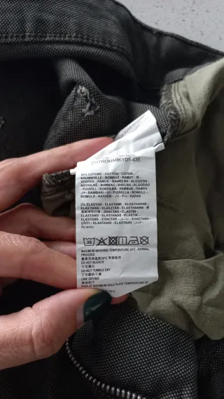 Pantaloni uomo OVS verde oliva taglia M