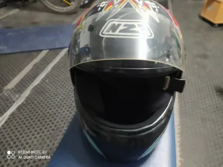 Casco NZI Retro Negro