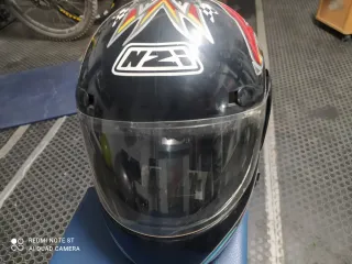 Casco NZI Retro Negro