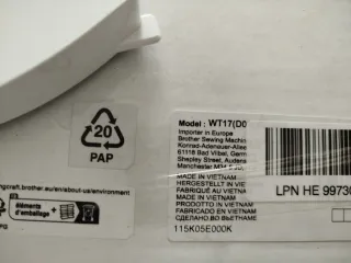 Mesa Extensión Máquina Coser Brother