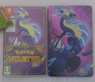 Nintendo Switch: Pokémon Violetto + Steelbook