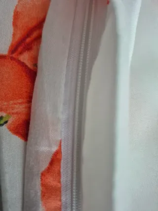 Copripiumino singolo Jysk, con papaveri rossi