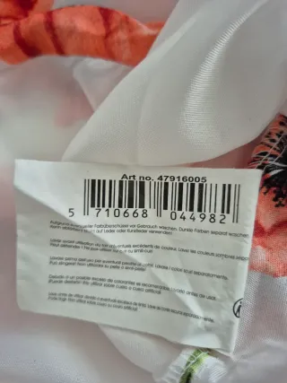 Copripiumino singolo Jysk, con papaveri rossi