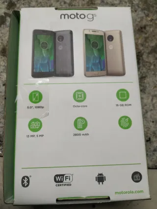 Motorola Moto G5.