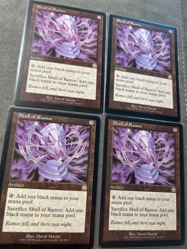 4x Skull of Ramos Magic The Gathering