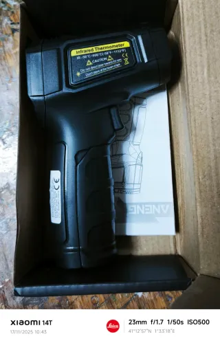 Pistola de infrarrojos