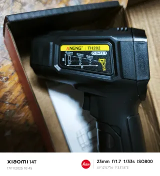 Pistola de infrarrojos