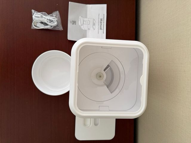 Comedero Automático Perro Gato Negro