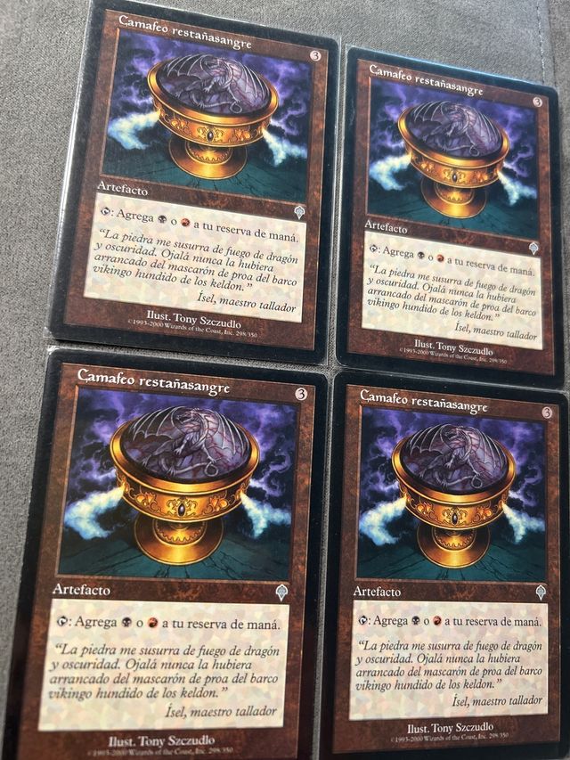 4x Camafeo Restañasangre Magic The Gathering