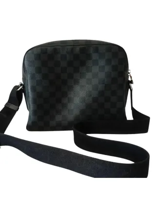 Louis Vuitton Daytona Reporter Bandolera Negra/Gri