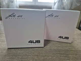 Set 4US Paciotti Orecchini e Collana Perla Grigia