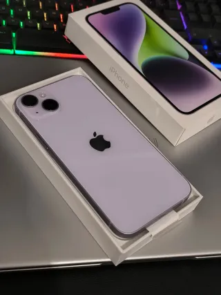iPhone 14 Plus Lila Pastel