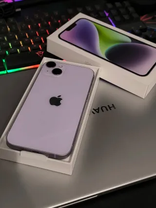 iPhone 14 Plus Lila Pastel