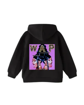 Sudadera Blanca con Estampado Cardi B