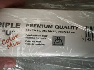 Estanterías U Triple Color Mix