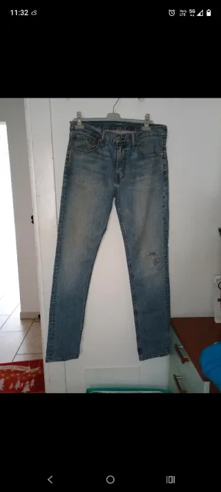 Jeans Levi's Uomo Taglia 48 Blu