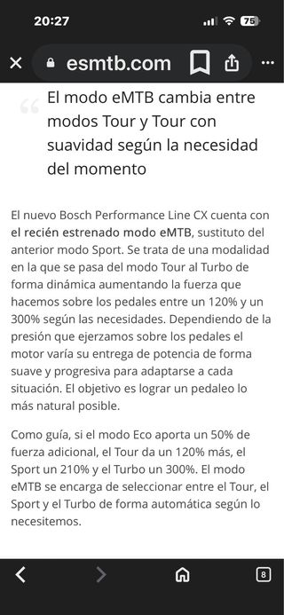 Bicicleta Eléctrica KTM. Stelo idraulico regolabile