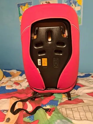 Silla coche Grupo 2/3 Isofix Roja