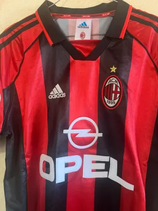 Maglia Milan Boban 98/99 vintage L