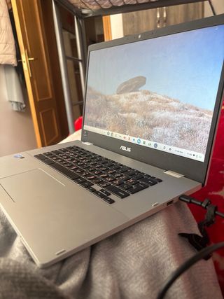 Portátil ASUS Plata y Negro