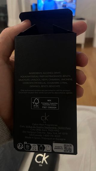 Perfume Calvin Klein CK One Black 50ml