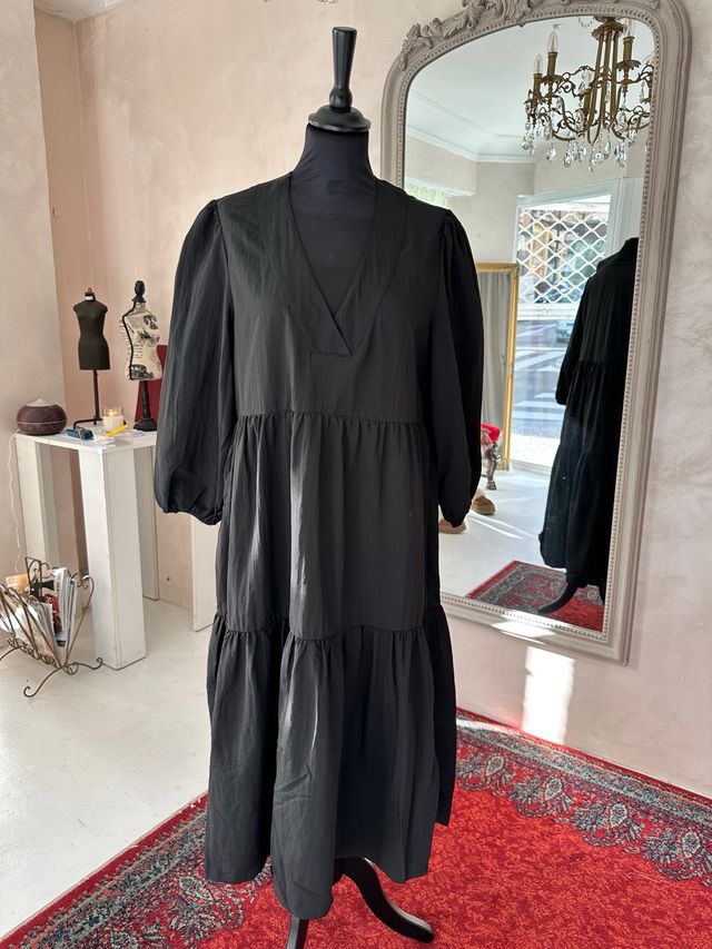 Vestido negro talla única
