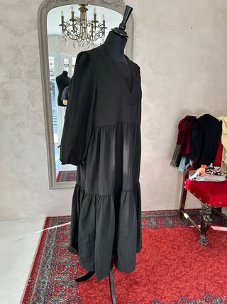 Vestido negro talla única