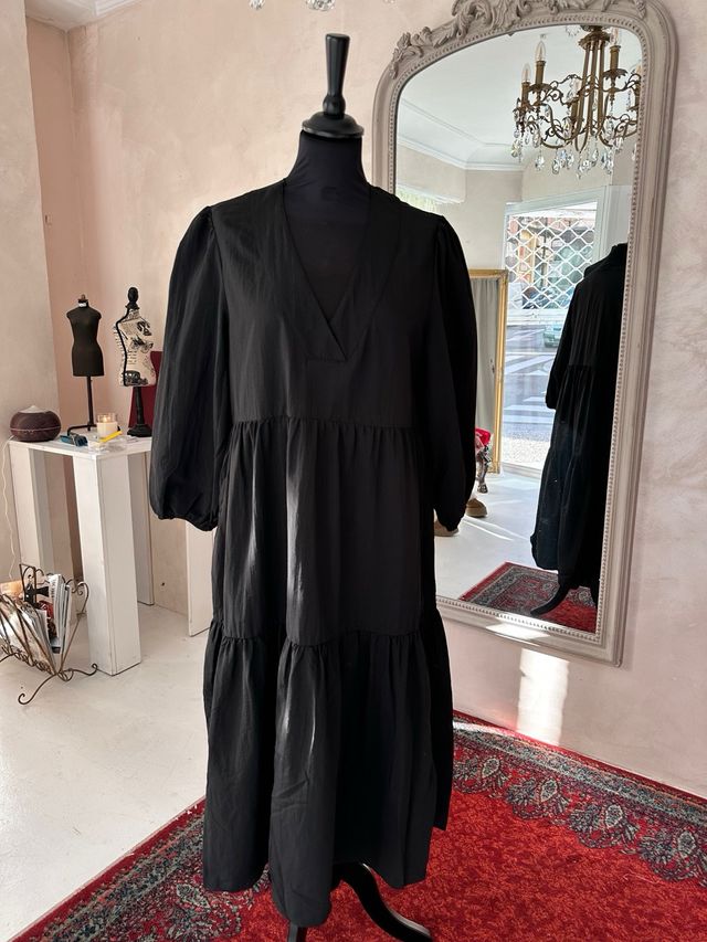 Vestido negro talla única
