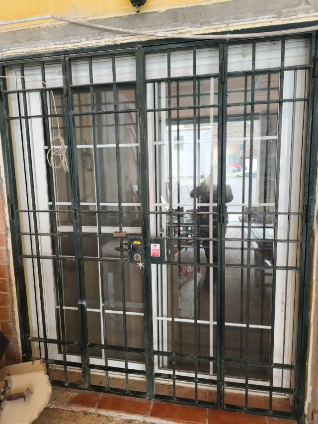 Rejas de seguridad hierro 4 hojas