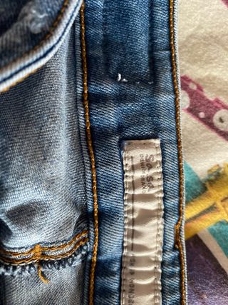 Vaqueros Salsa desgastados talla 32