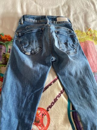 Vaqueros Salsa desgastados talla 32