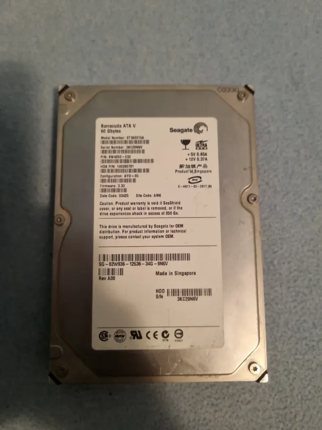 Componentes PC: CPU, RAM, HDD, Ventilador