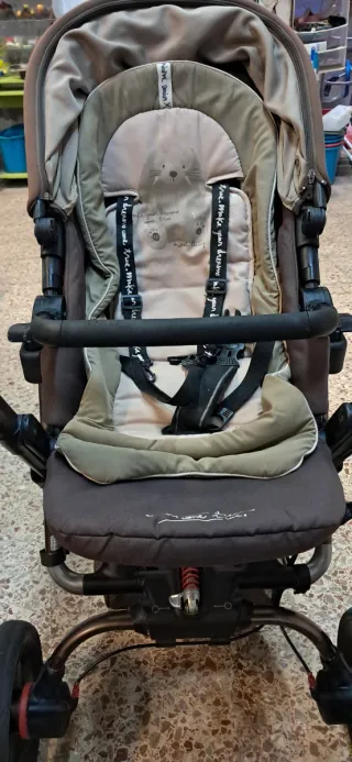 Carro 2 silla capazo 2 maxicosi Rider Jane marix 2