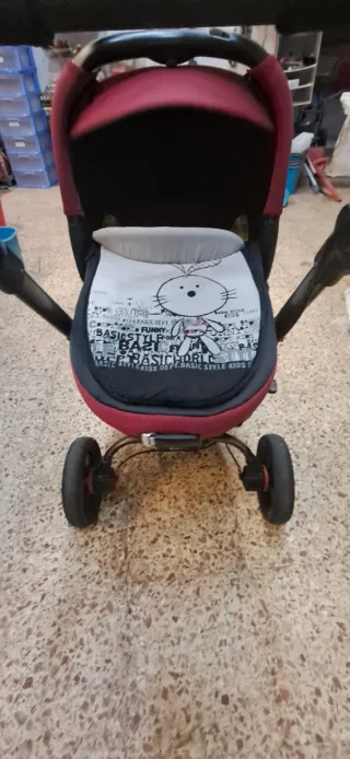 Carro 2 silla capazo 2 maxicosi Rider Jane marix 2